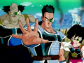 Borgos, Tora, and Fasha on Kanassa in Bardock - The Father of Goku