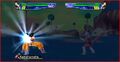 Goku charges a Kamehameha in Budokai 3 HD