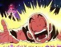 Krillin shocked by Kishime's whip