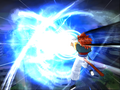 Gogeta fires his 100x Big Bang Kamehameha