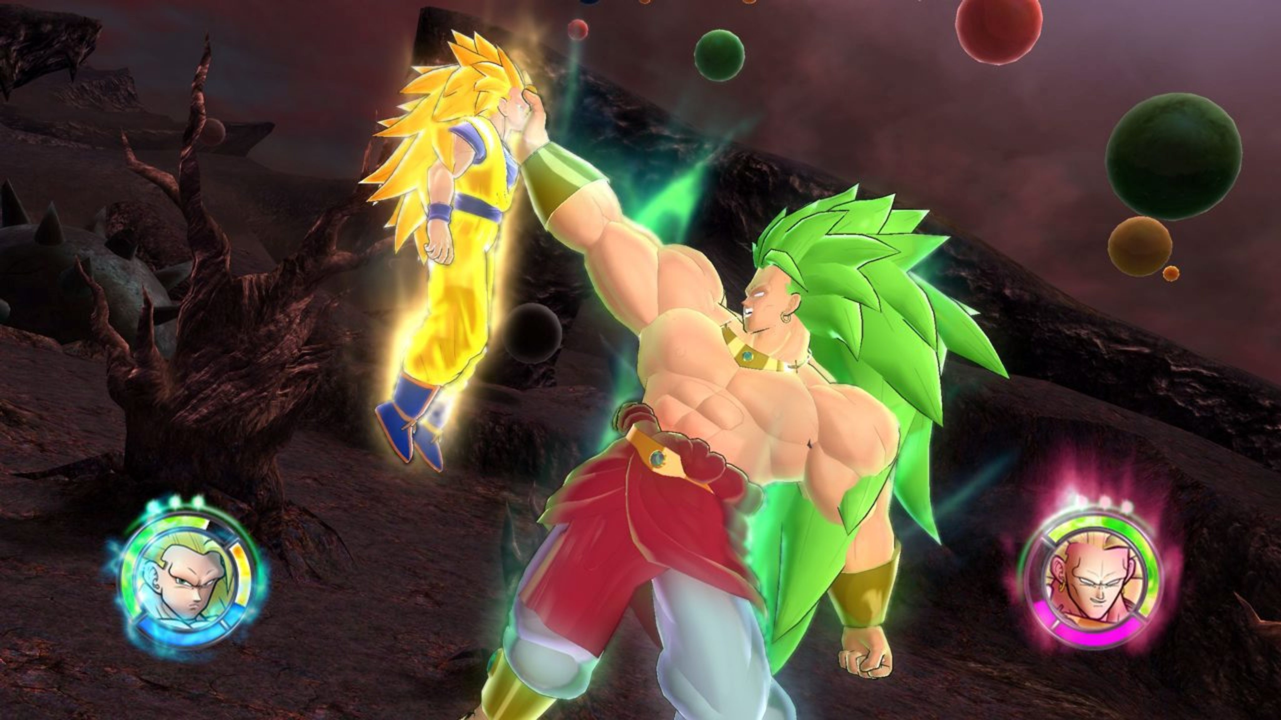 super saiyan 3 broly vs super saiyan 3 goku