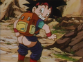 Goku Jr. mooning in A Hero's Legacy
