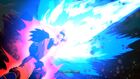 Goku fires x3 Kaio-ken Kamehameha against Vegeta in FighterZ