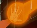 Nouva Shenron firing an Energy Wave
