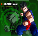 Gohan XV2 Character Scan