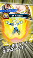 Super Trunks (World Tournament Exclusive) charging the attack in Dokkan Battle