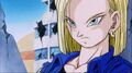 Future Android 18 begging her brother to stop playing around
