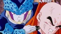 Another Cell Jr. threatens to kill Krillin if Gohan attacks