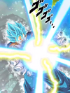 Vegito preparing the Final Kamehameha in Dokkan Battle