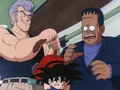 General White grabs Goku's tail