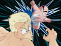 General Blue fights Krillin