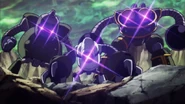 Koitsukai, Boraleta y Pancea recibiendo la orden de fusionarse