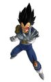 Battle-damaged Vegeta in Ultimate Tenkaichi