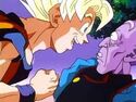 Goku talking to Old Kai