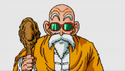 Master Roshi in Idainaru Son Goku Densetsu