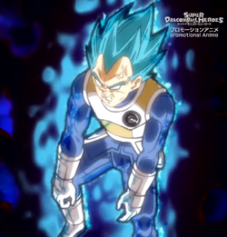 Super Saiyan Dios Super Saiyan (Berserk controlado), Dragon Ball Wiki, Fandom