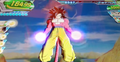 Goku charges the 10x Kamehameha in Dragon Ball Heroes