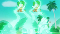 The Gatchans using Antenna Beams in Mystical Adventure