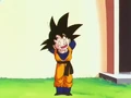 Goten laughing