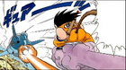 The Flying Nimbus depicted as lavender in Dragon Ball chapter 81