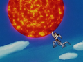 Mecha Frieza charging a Supernova