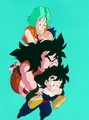 GohanCarryingPeople.jpg (160 KB) Gohan carrying Yajirobe, Bulma, and Trunks on his back