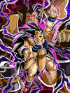 Dokkan Battle Atrocious Crackdown Raditz (Great Ape) card (Base Form UR)