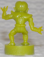 Banpresto mini Saibaman board game piece backside view