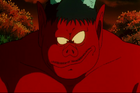 Oolong as an Ogre in Curse of the Blood Rubies