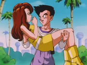 Goten y su novia Pars