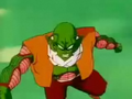 A Warrior-type Namekian goes for an attack