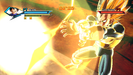 Super Saiyan Vegeta charging a Final Flash in Xenoverse