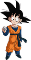 Goten's art for Dragon Ball Super