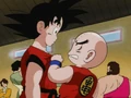 Krillin jealous of Goku