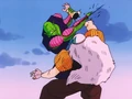 Piccolo chops off Dr. Gero's arm