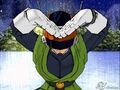 Great Saiyaman performs the Justice Finishing Pose in Budokai 2