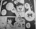 Bardock and his teammates in their spaceship (Japanese)