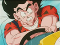 Goku driving