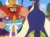 Rei Cutelo pega o pterodáctilo
