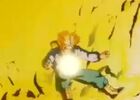 Future Trunks is hit by the attack