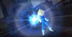 Super Saiyan 3 Vegeta's Big Bang Attack in Raging Blast 2