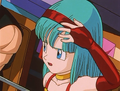 Bulla rubs her head