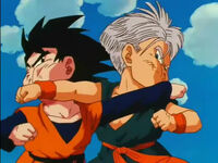 Goten vs Trunks