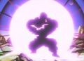 Buu's Gack! is reflected back at him