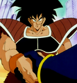 A Saiyan wearing a Battle Armor