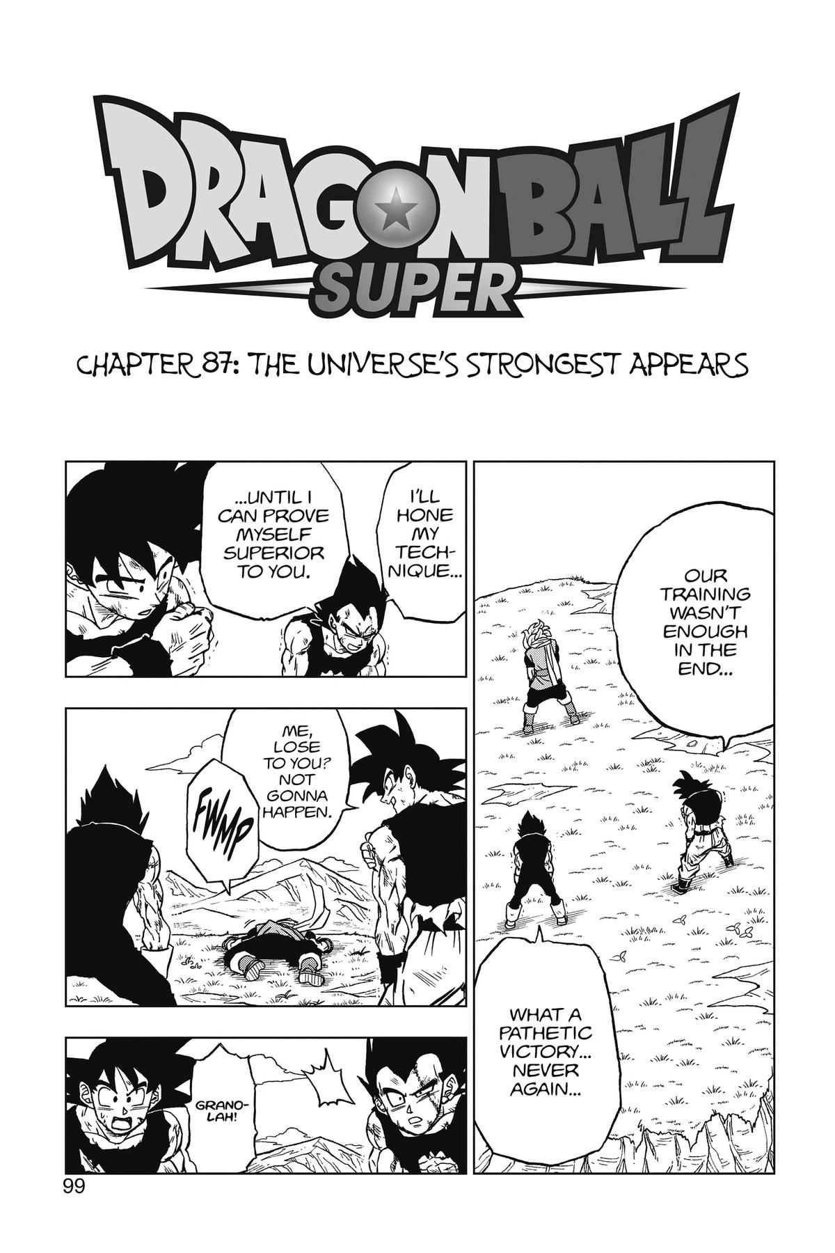 The Universe's Strongest Appears, Dragon Ball Wiki