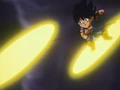 Goku with Frieza's Death Saucers