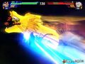 GT Goku uses the Dragon Fist