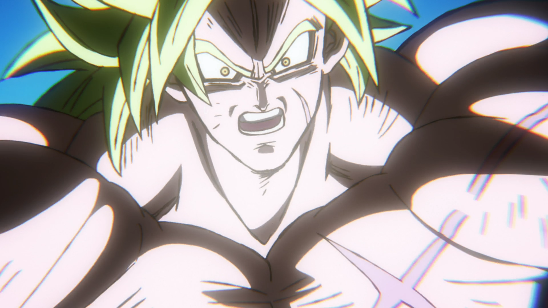 Erren on X: The reveal that Broly is the legendary Super Saiyan