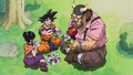 The Son family flashback in The Return of Son Goku and Friends!